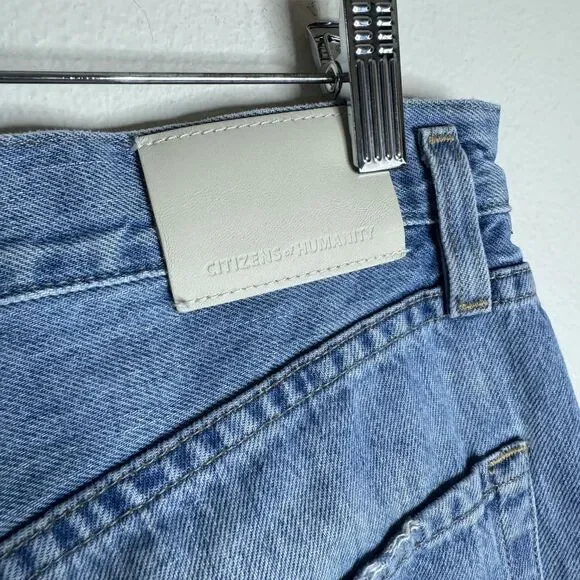 Citizens of Humanity Jeans Womens 28 Gaucho starsign Wide Leg Made USA Denim - Picture 11 of 16